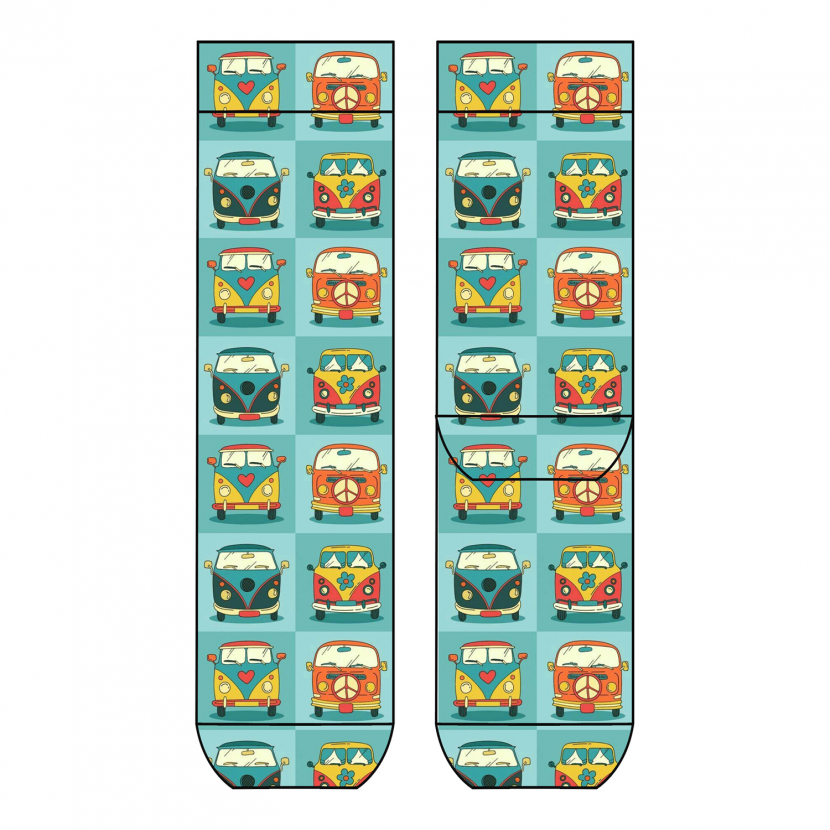 Cool 7 Herrensocken (One Size 41/46) - Motiv - C0196
